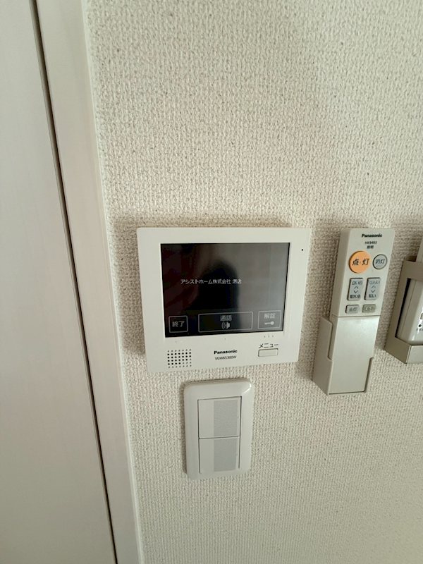 フジパレス堺南長尾Ⅴ番館 来訪者をカメラで確認できるので女性にも安心