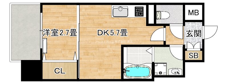 テラ堺市駅 間取り