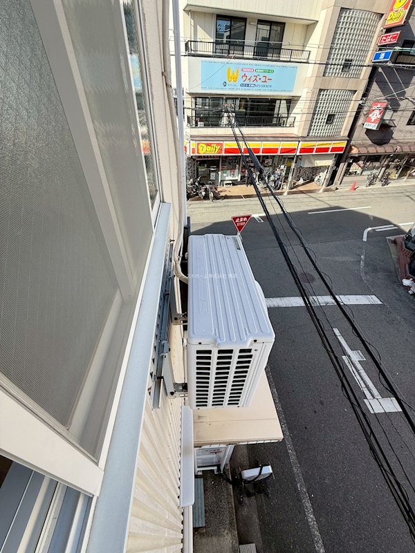 中井マンション ベランダ