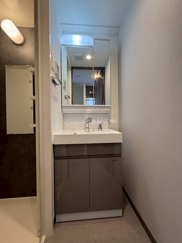 S-RESIDENCE堺浜寺broad シャワー付き洗面化粧台