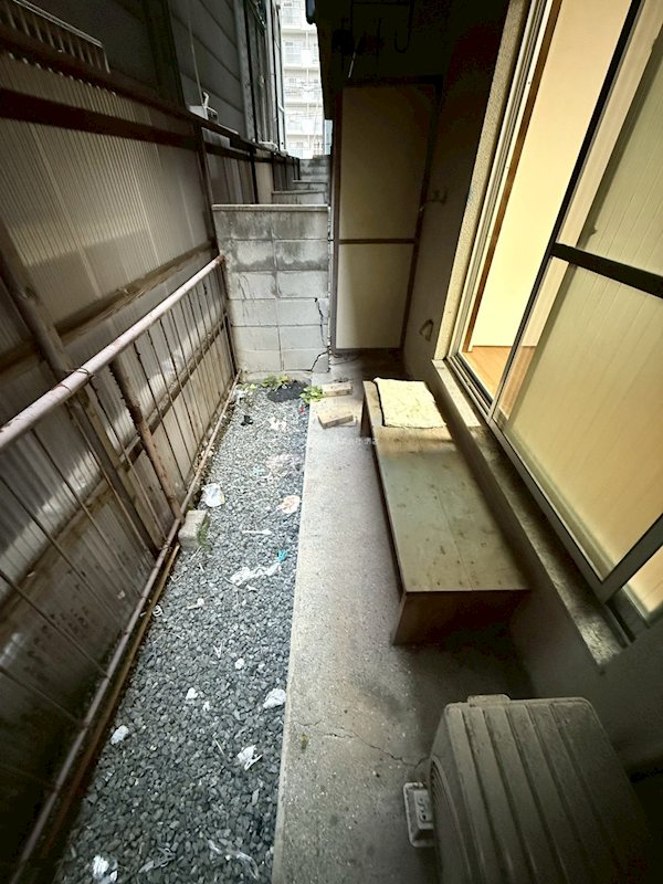 パレス住吉橋 ベランダ