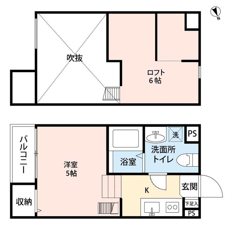 アコノーツ七道 間取り