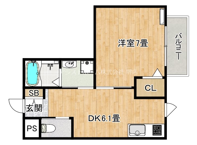 フェリシアパレス堺 間取り