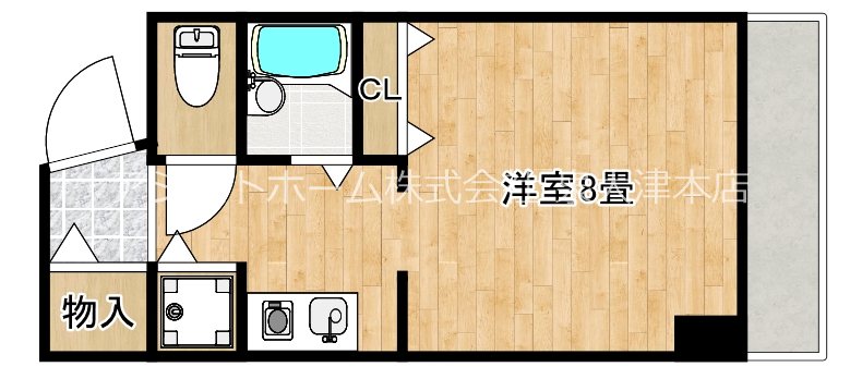 シャルル泉大津 間取り