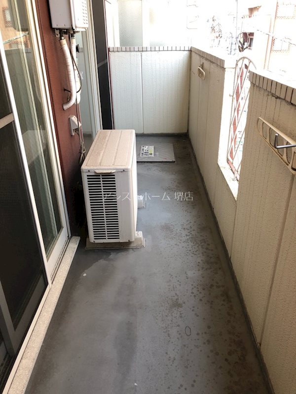 シティーコート北瓦町 ベランダ