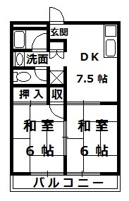 高石グリーンハイツ 間取り