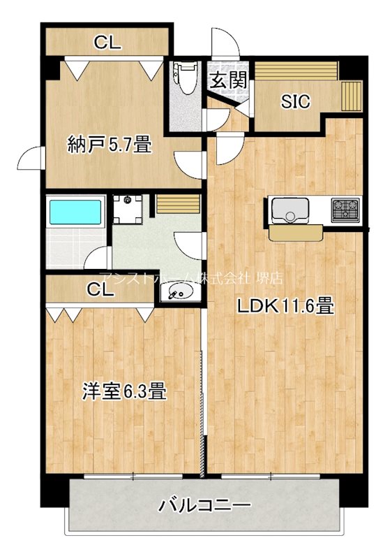 GROOVE堺東レジデンス 間取り