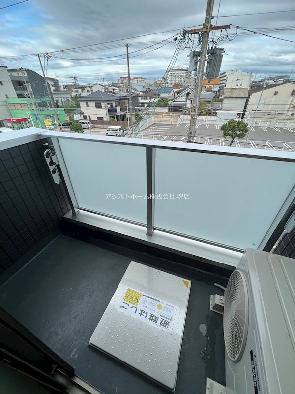 I maison Rhodon ベランダ