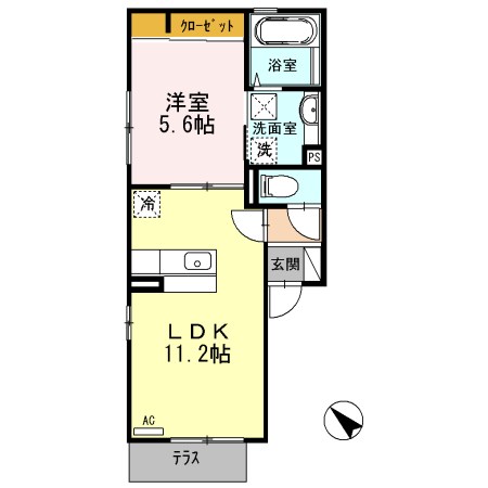 セジュール　ソアラ 間取り