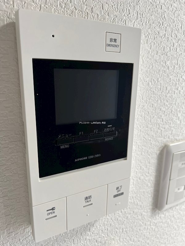 ジーイーサンク 来訪者をカメラで確認できます