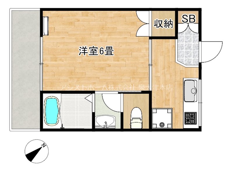 クレセール大和 間取り