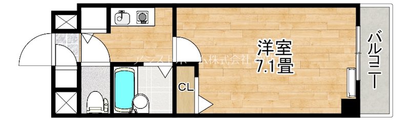 ヴィーブル三国ケ丘 間取り