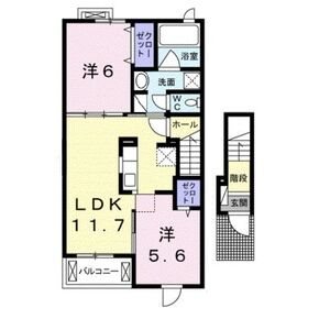 ショコラ　ベル 間取り