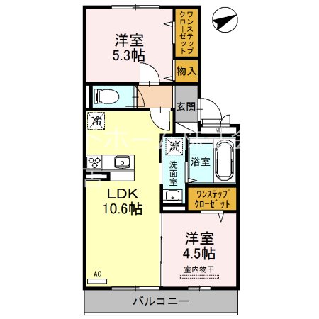 プラージュ sakigake 間取り