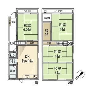 千代田6丁目戸建 間取り