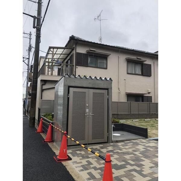 ユアメゾン加茂 敷地内ゴミ置き場