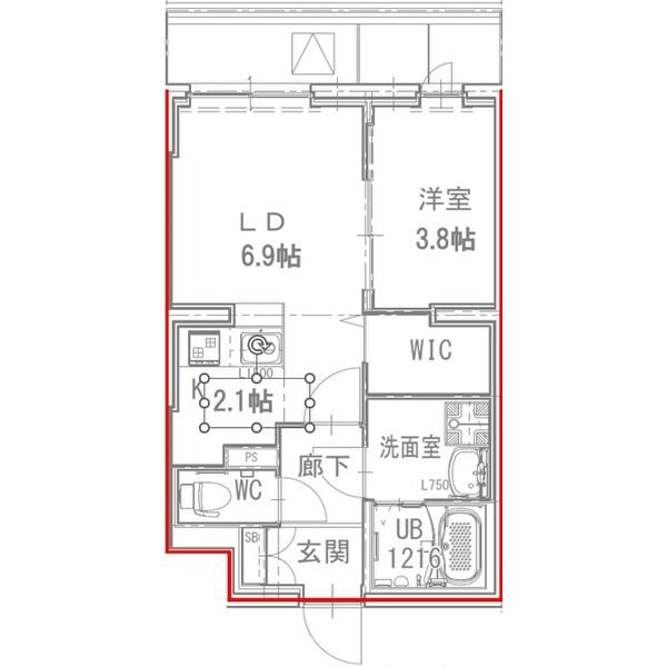 (仮称)南海高師浜賃貸マンション 間取り