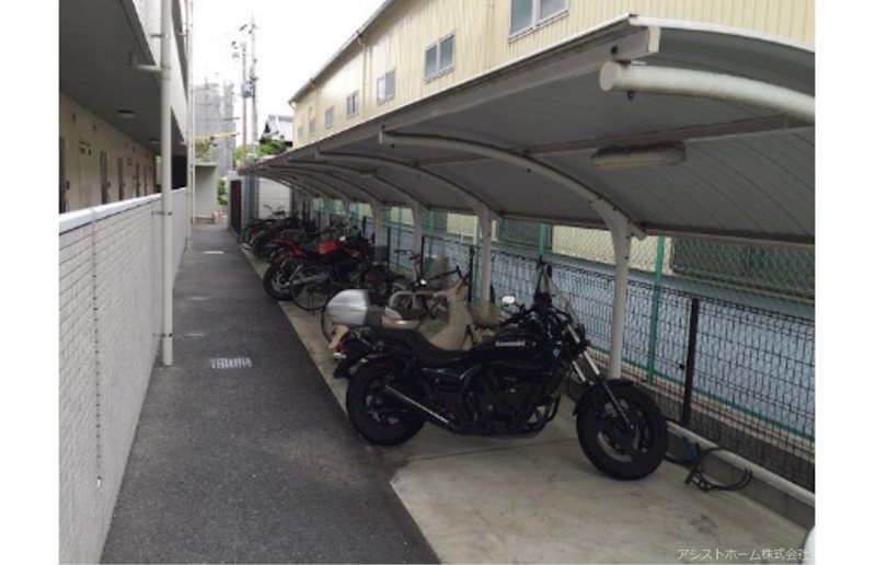 ハニーエストゥディオ 自転車・オートバイ駐輪場
