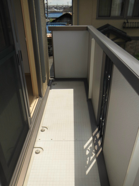 向屋敷B ベランダ
