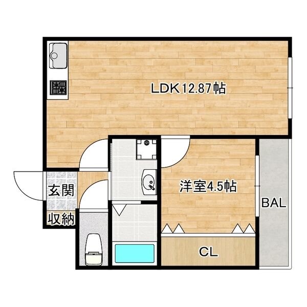 ウエムラグレース忠岡町 間取り