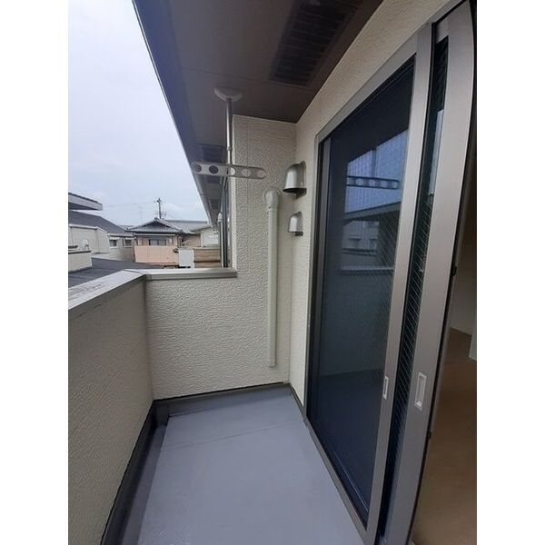 クレースト忠岡 ベランダ