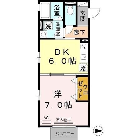 ヒルズ羽衣 間取り