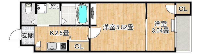 シーエムアンイースト 間取り