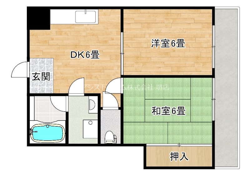 パーク大浜 間取り