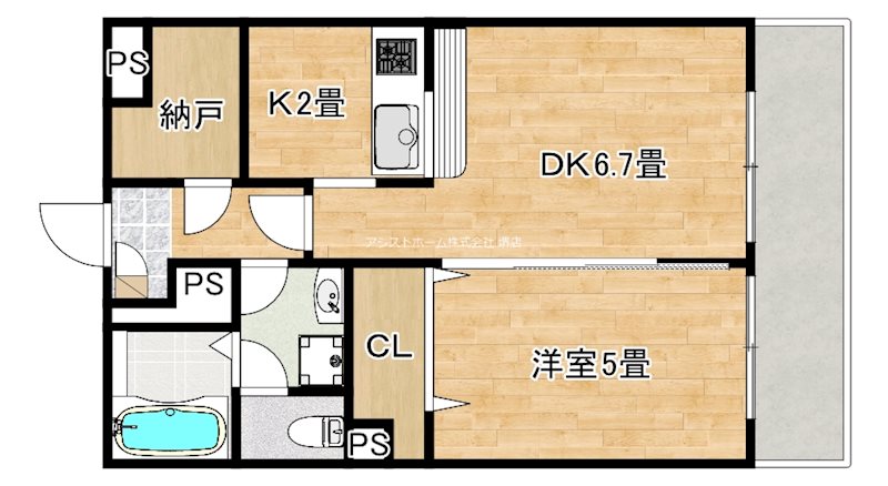 シャルムコート 間取り