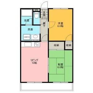 ヴィラアイリス 広々とした間取りです