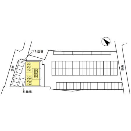 アーバーオークス 駐車場