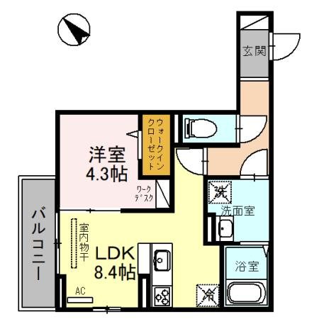 ブラン・キューブ 間取り