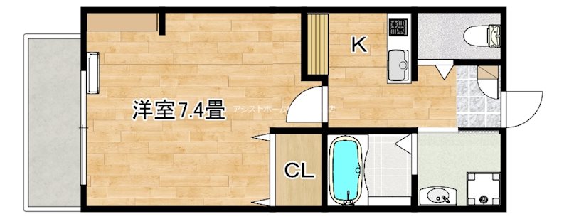 ジーイーサンク 間取り