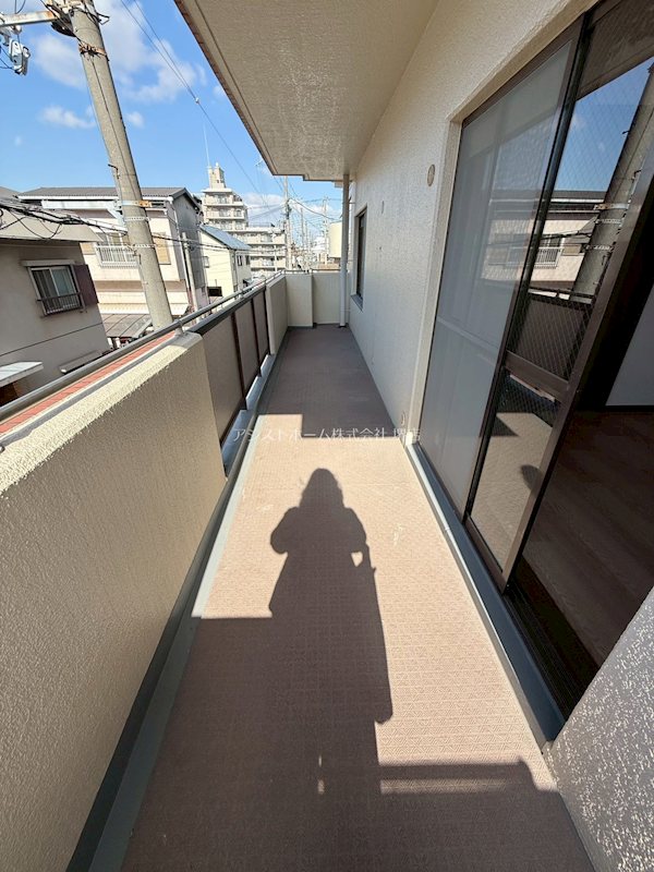 ハイグレードヒガシ浅香山 ベランダ