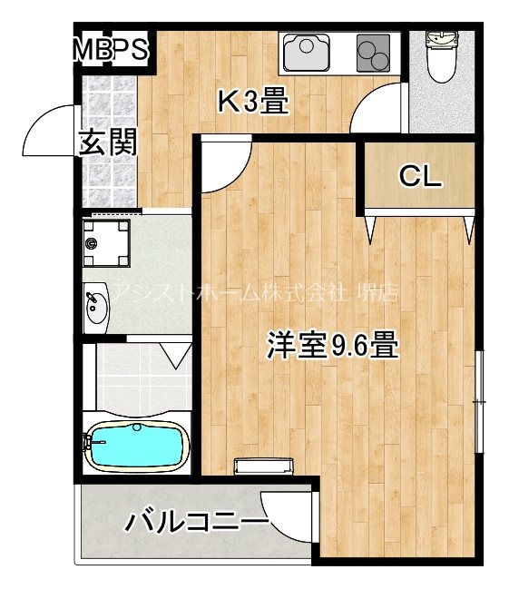 フジパレス湊ノース 間取り