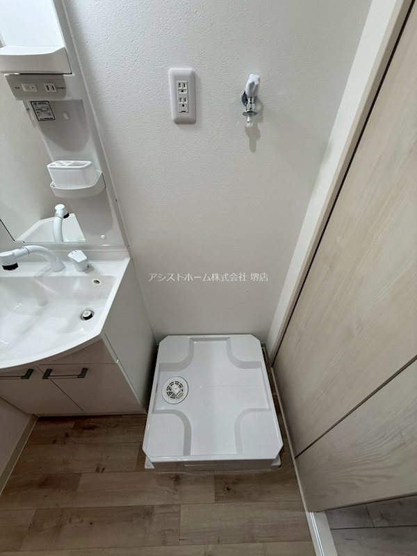 フジパレス湊ノース 室内洗濯機置き場