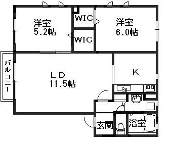 プランドール高師浜 間取り