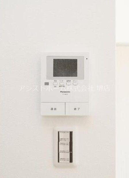 グランベイス モニターで来客者確認