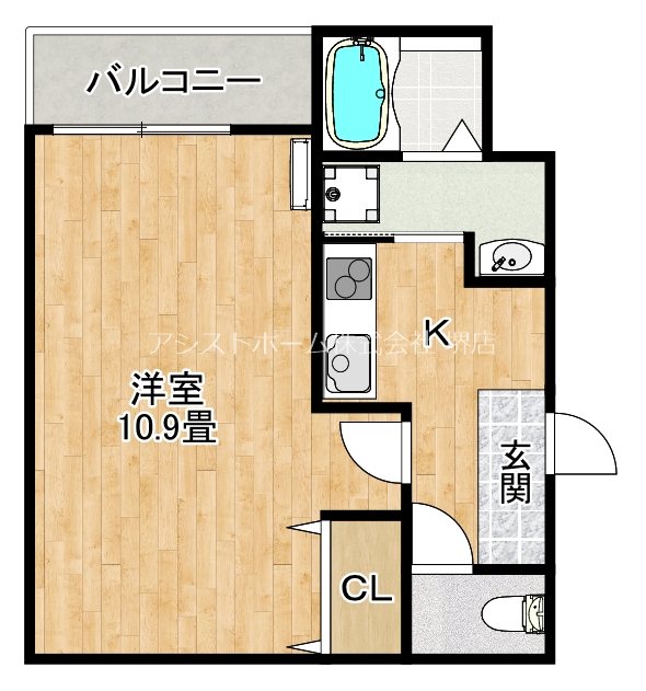 フジパレス堺大浜中町Ⅱ番館 間取り