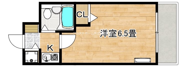 プレアール櫛屋町  間取り