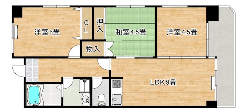 KOKOレジデンス 間取り