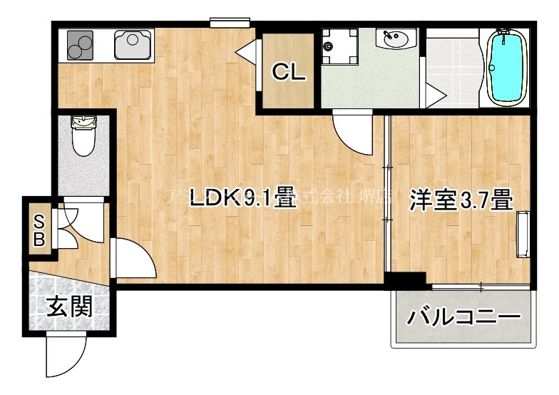 七道ハウス 間取り