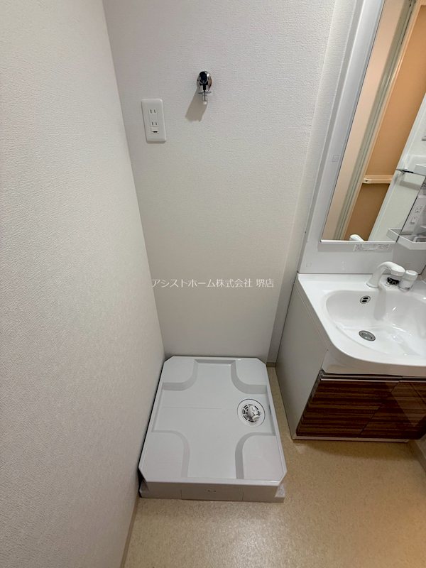 七道ハウス 室内洗濯機置き場