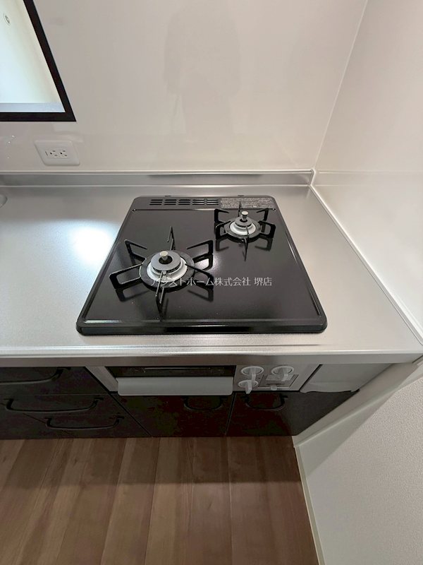 ハウスモメゾン大浜B棟 二口ガスコンロ