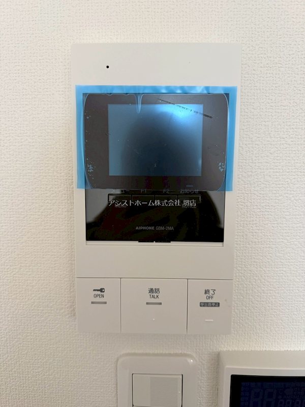 ハウスモメゾン大浜B棟 来訪者をカメラで確認できるので女性にも安心です