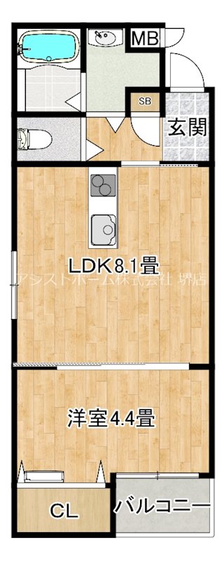 セントレジデンス七道 間取り