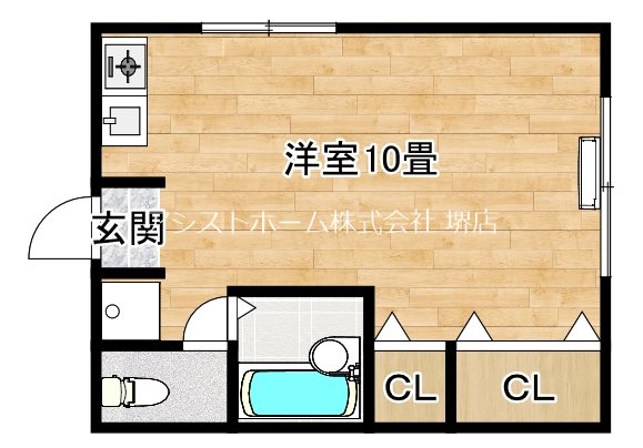 フェスタ香ヶ丘 間取り