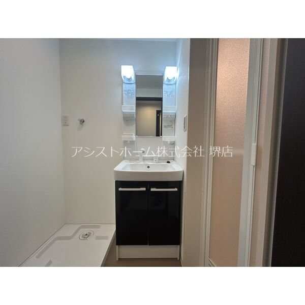 エステイトN湊 シャワー付き洗面化粧台