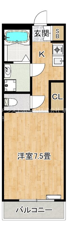 コート石津川 間取り
