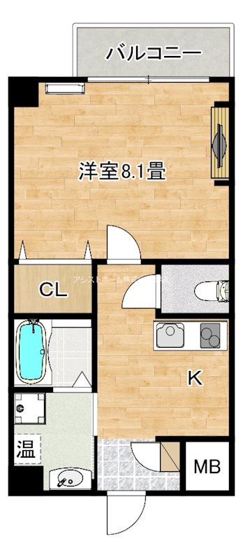 エヌエムスワサントオンズノース     間取り